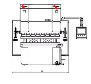 IS Series High Precision 40 Ton Electric Servo Press Brake